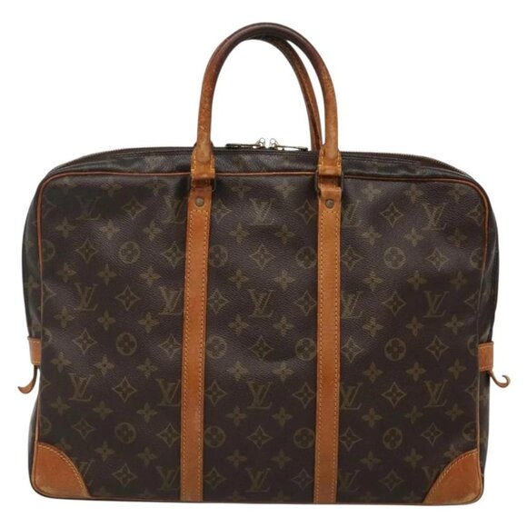 LOUIS VUITTON Monogram Porte Documents Voyage Business Bag M52005 LV Auth 132932 - Picture 2 of 16